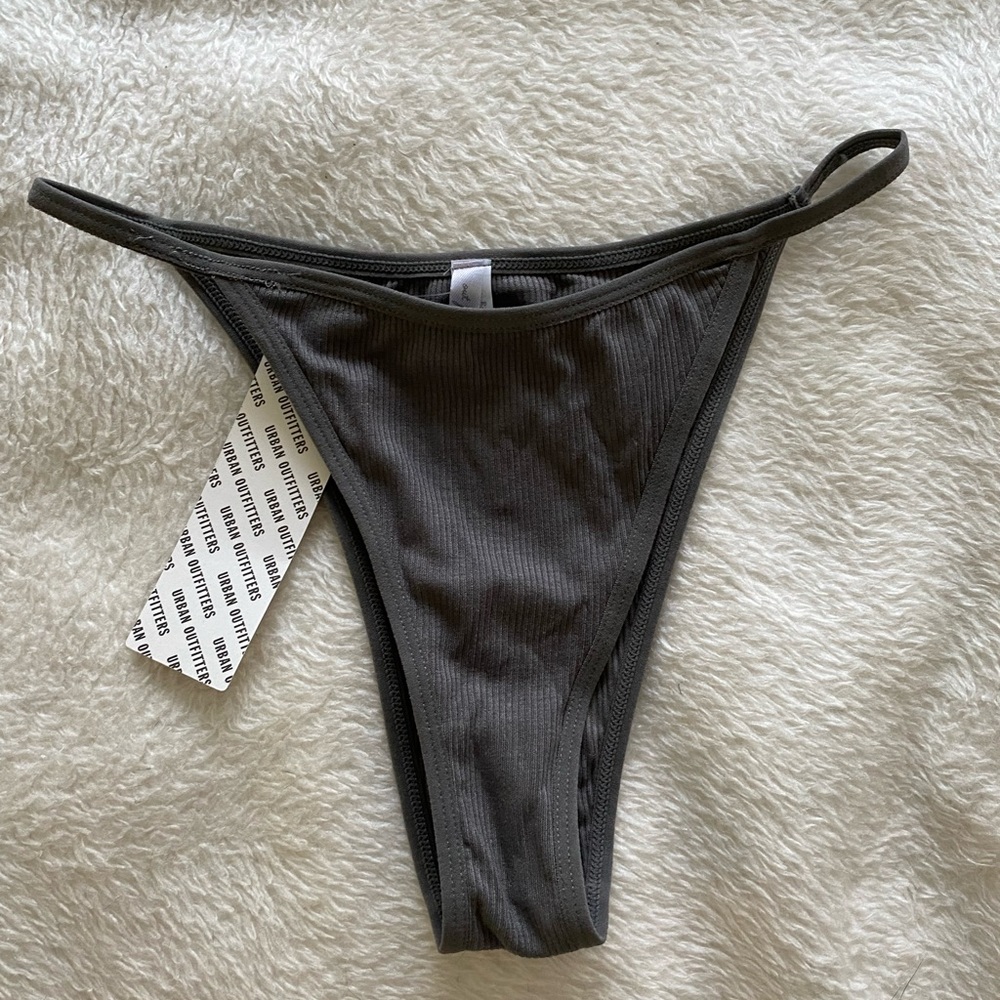 NEW‼️ URBN Outfitters gray ribbed underwear